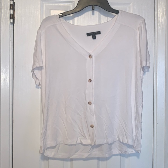 Banana Republic Tops - Banana Republic Button V-Neck
